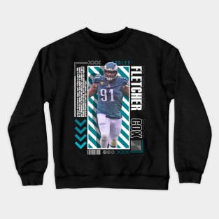 Fletcher Cox Paper Poster Version 10 Crewneck Sweatshirt